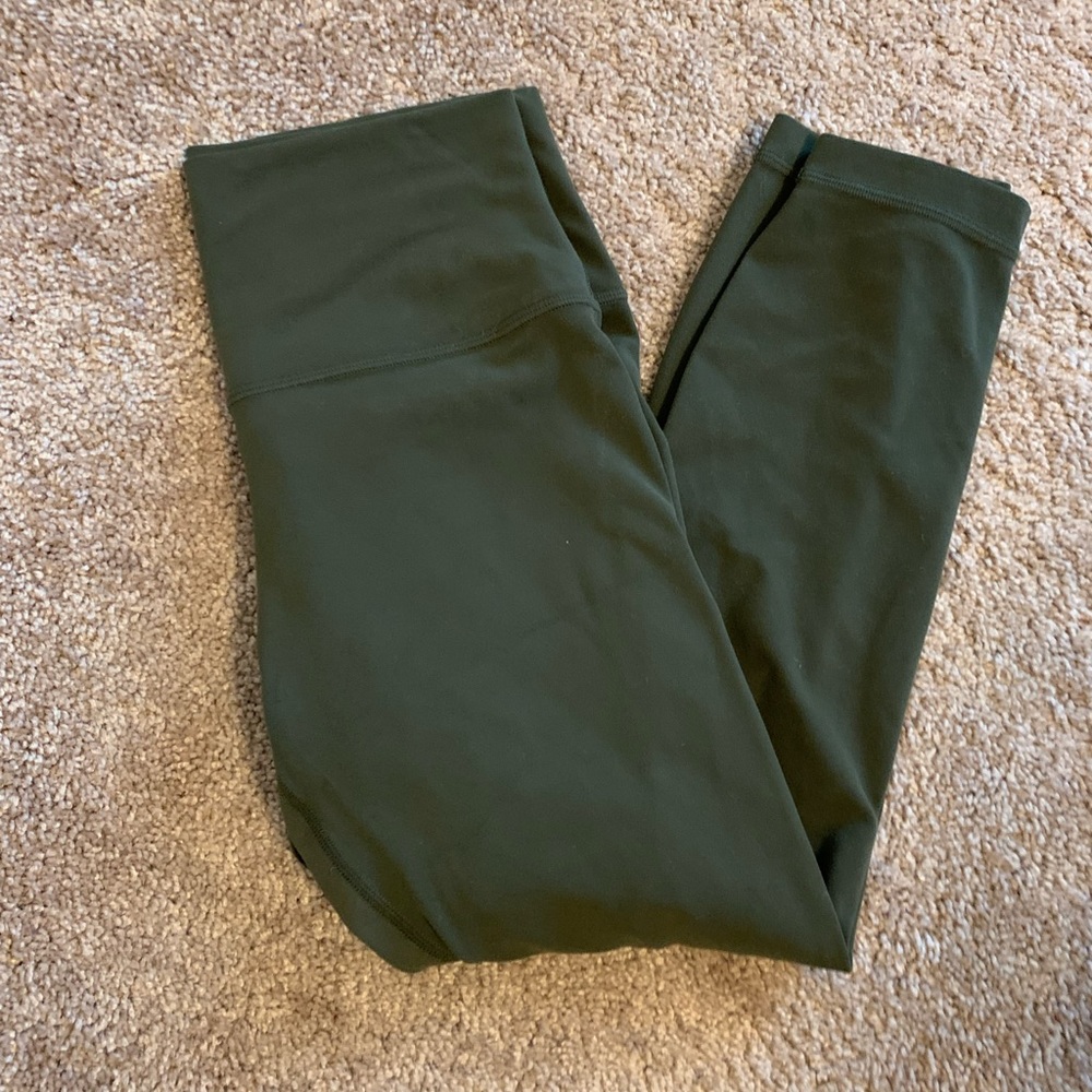 Lululemon align 23” size 8 dark olive